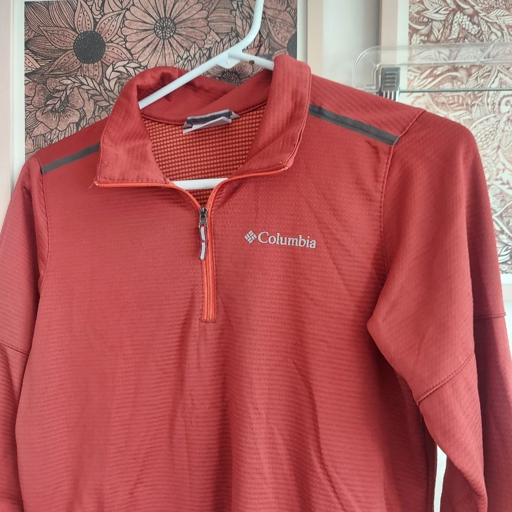Columbia youth quarter zip, large